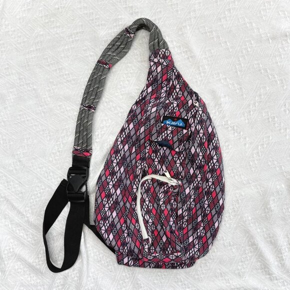 Kavu Rope Sling Bag w Adjustable Strap 🗻 - Picture 1 of 7